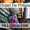 Orden De Priligía 38